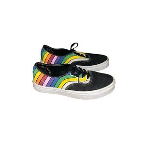 Vans Authentic Refract Rainbow Athletic Skate Sneakers Women’s 7.5 Men’s 6